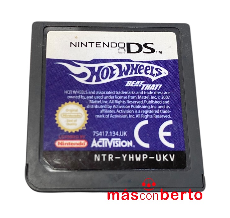 Juego Nintendo DS Hot Wheels 