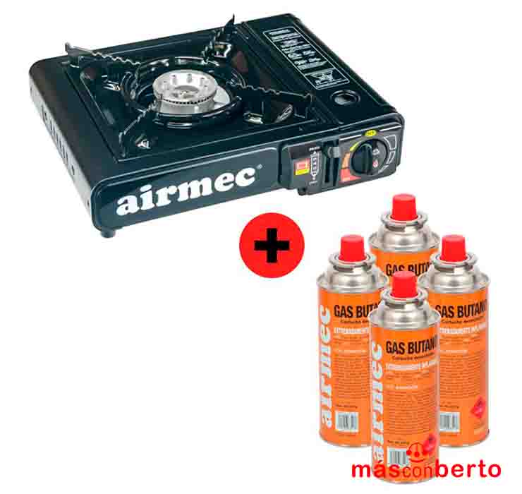 Pack Cocina Gas Doble...