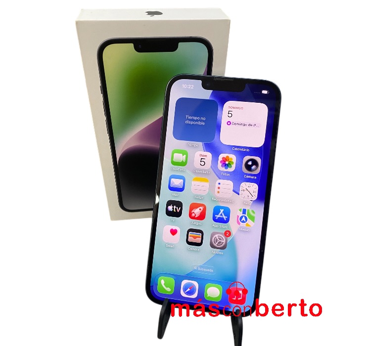 Móvil Iphone 14 128Gb Negro 