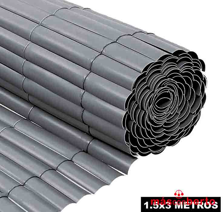 Cañizo Plástico Gris Simple...