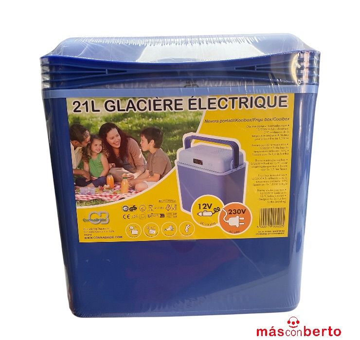 Nevera portatil 12V 21L...