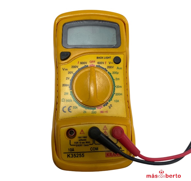 Multimetro Krang K352255 