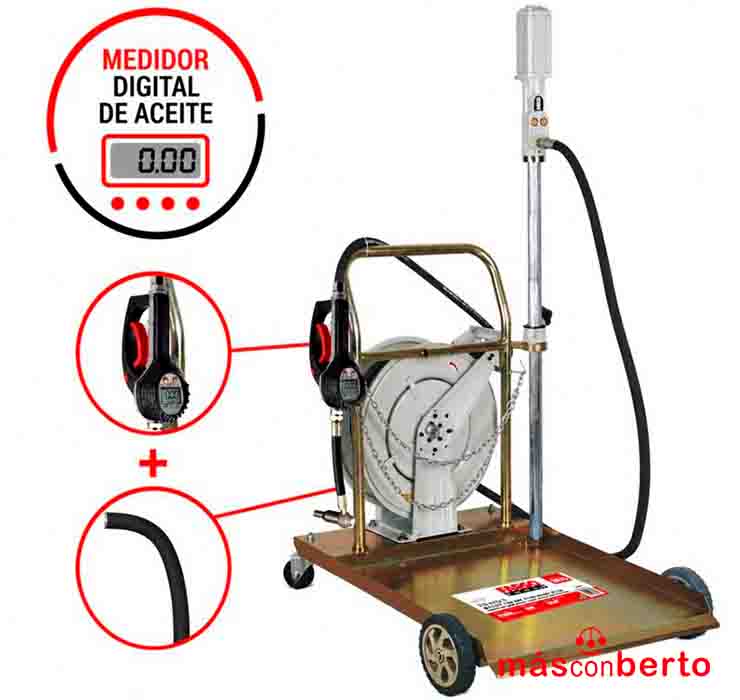 Kit Móvil Aceite Barril con...