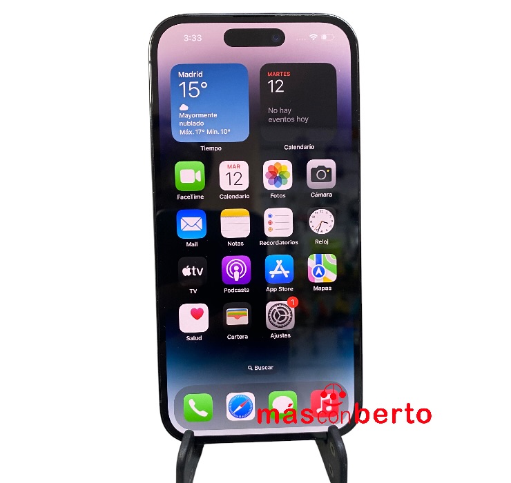Móvil Iphone 14 Pro 128Gb...