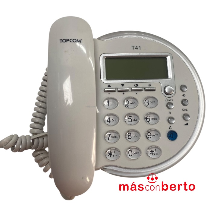 Teléfono fijo Topcom T41
