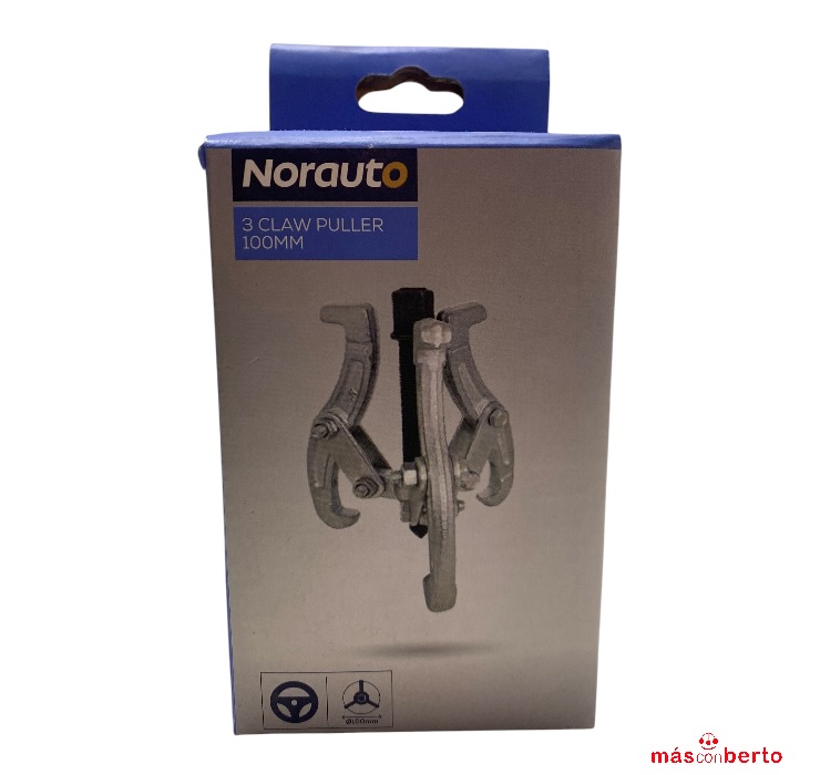 Extractor 3 patas 100MM...