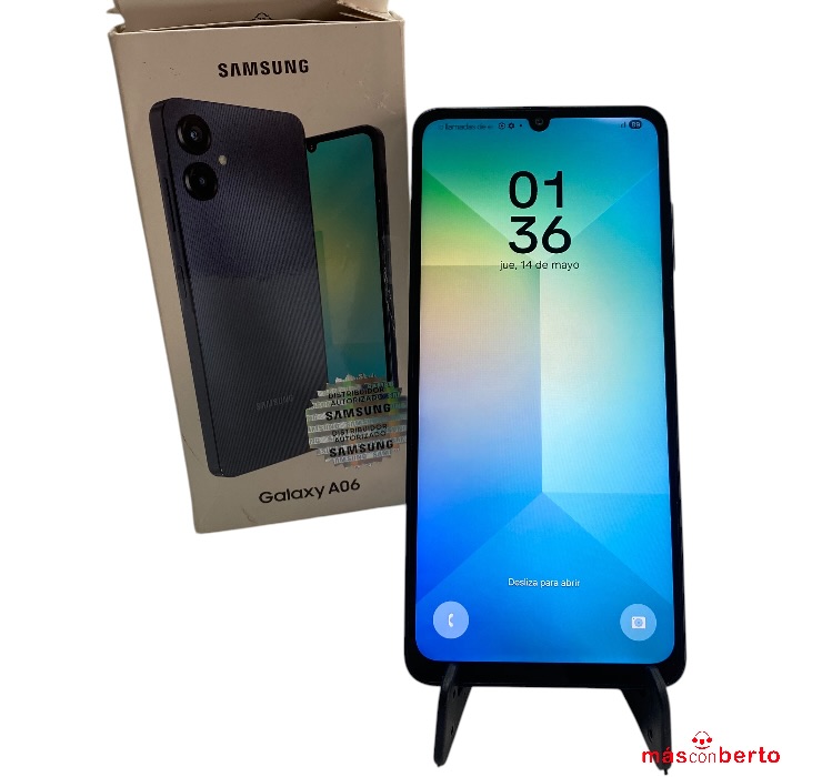 Móvil Samsung A06 128Gb Negro 