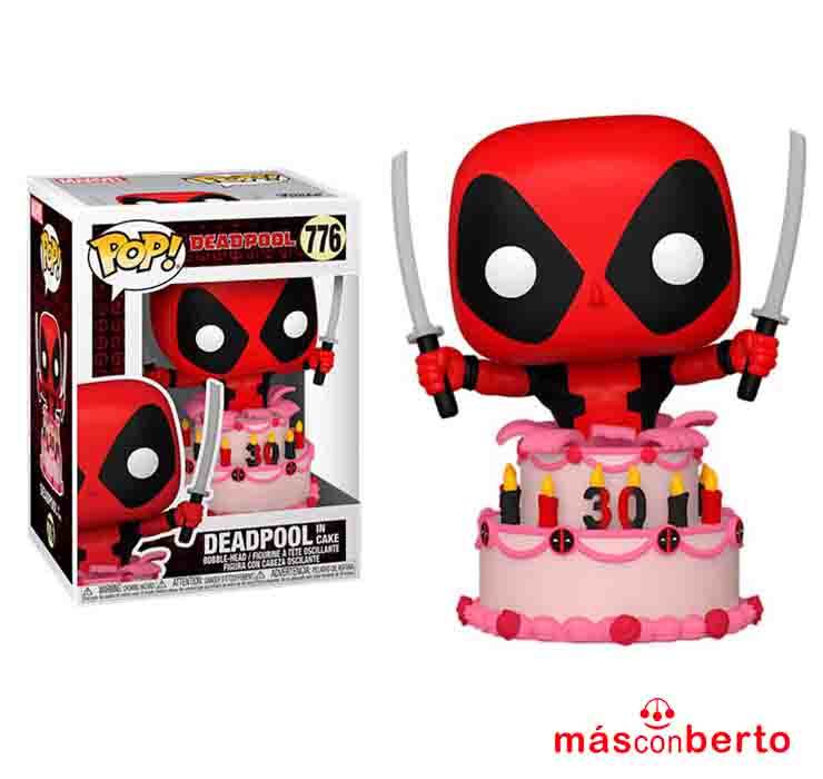 Funko Pop! Deadpool in cake...
