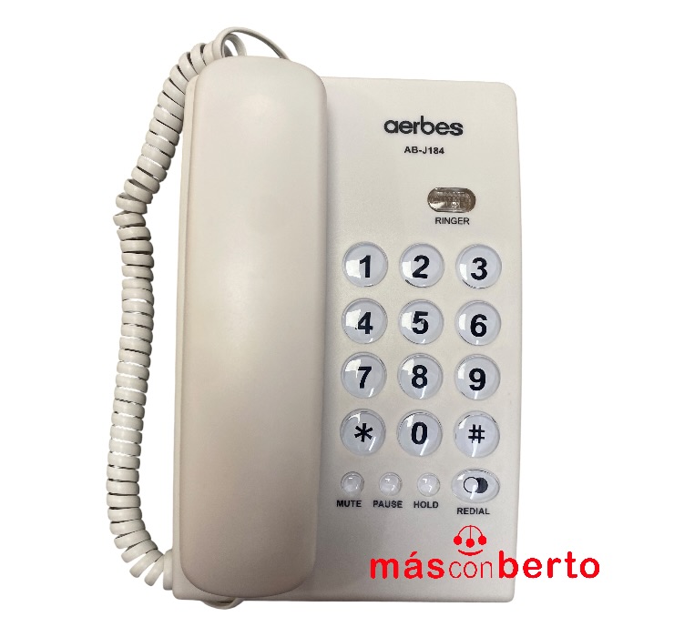 Teléfono fijo Aerbes...