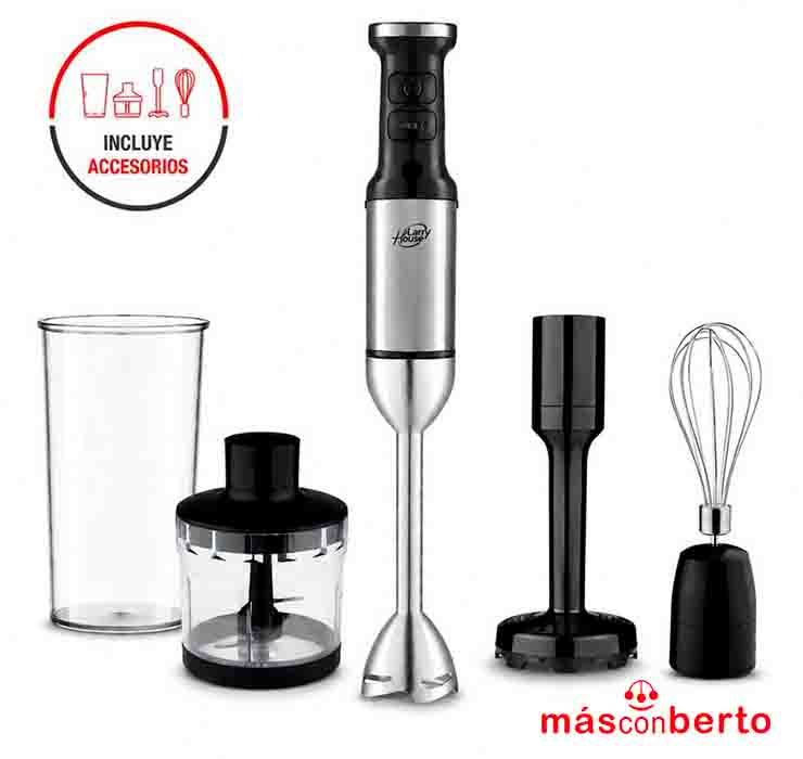 Batidora Mano Inox...