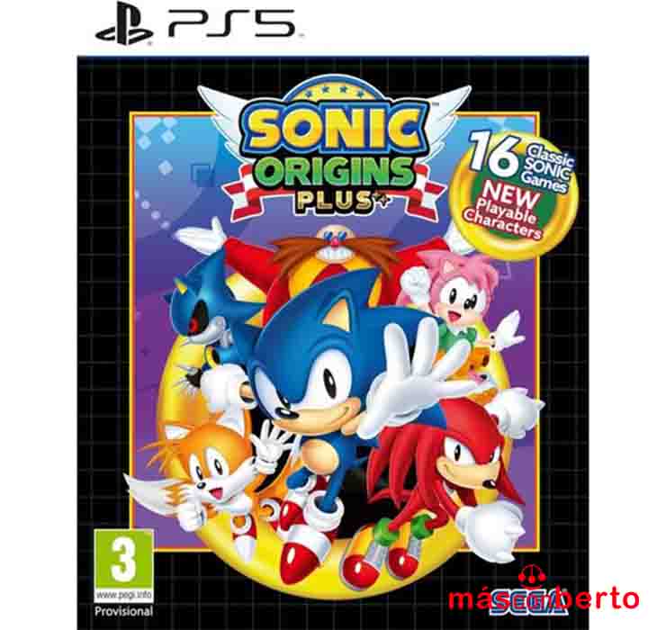 Juego PS5 Sonic Origins...
