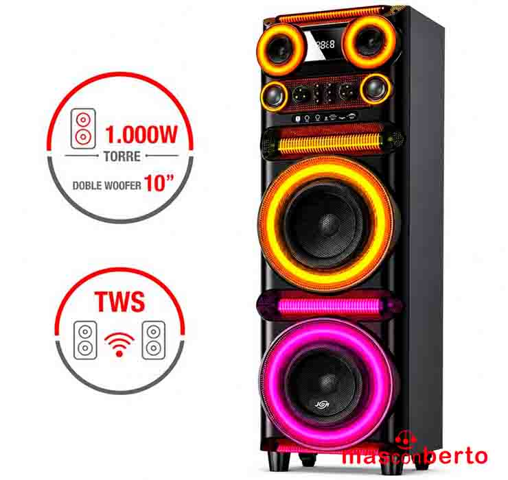 Altavoz Coro 2x10" 1.000W 2...