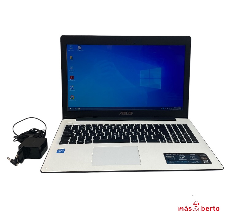 Portátil Asus F553 Blanco