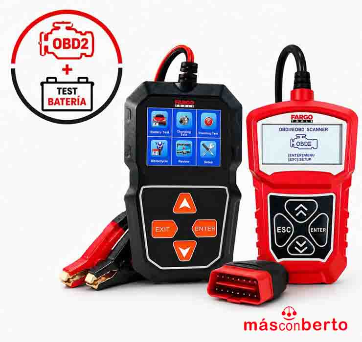 Pack Diagnosis OBD2+Batería...