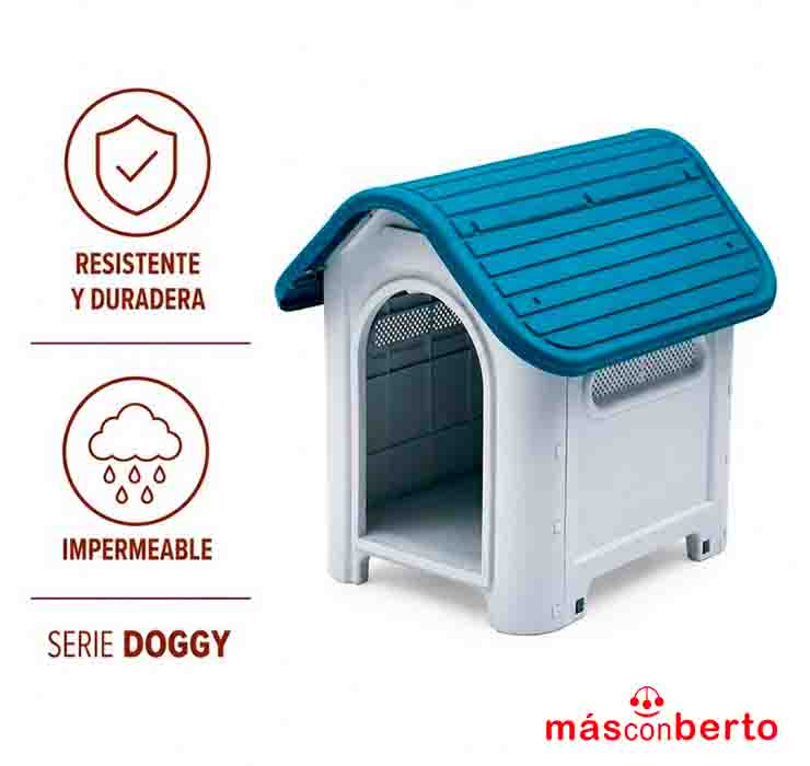 Caseta Perro Plástica Doggy...