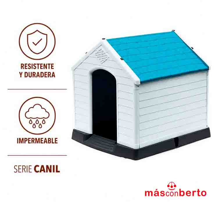 Caseta Perro Plástica Canil...