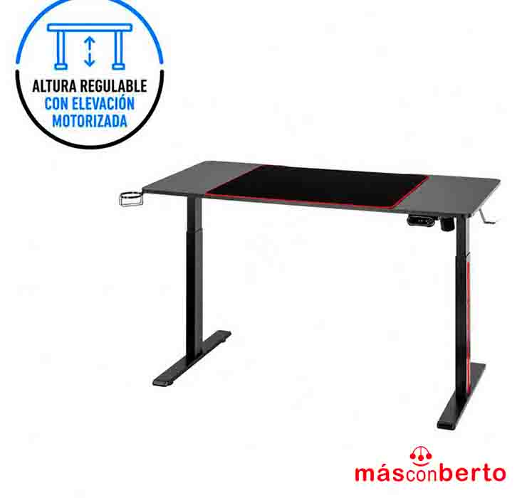Mesa Gaming RGB Motorizada...