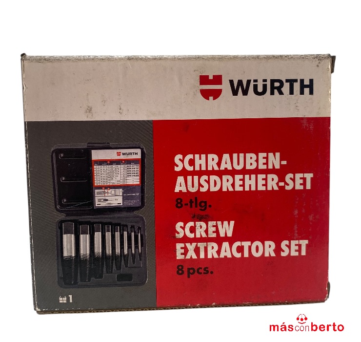 Extractor tornillos Würth 8...