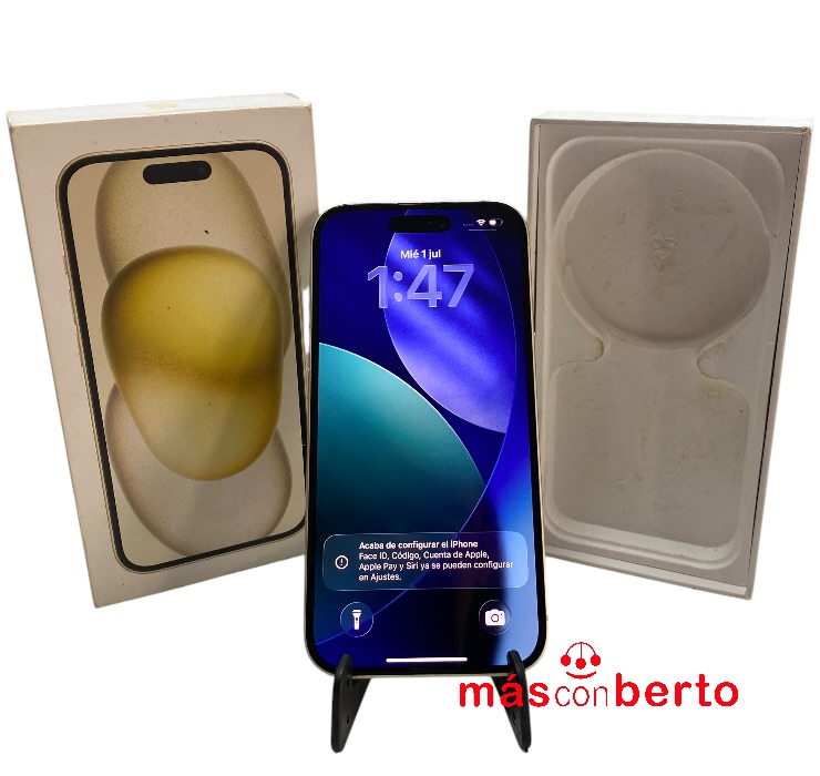 Móvil Iphone 15 128Gb Amarillo