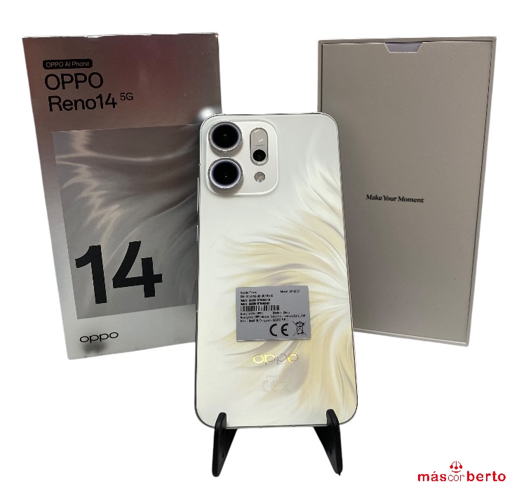 Móvil Oppo Reno14 5G 512Gb...