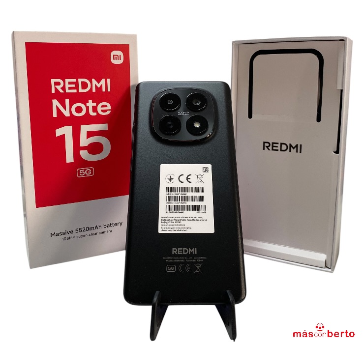 Móvil Xiaomi Redmi Note 15...