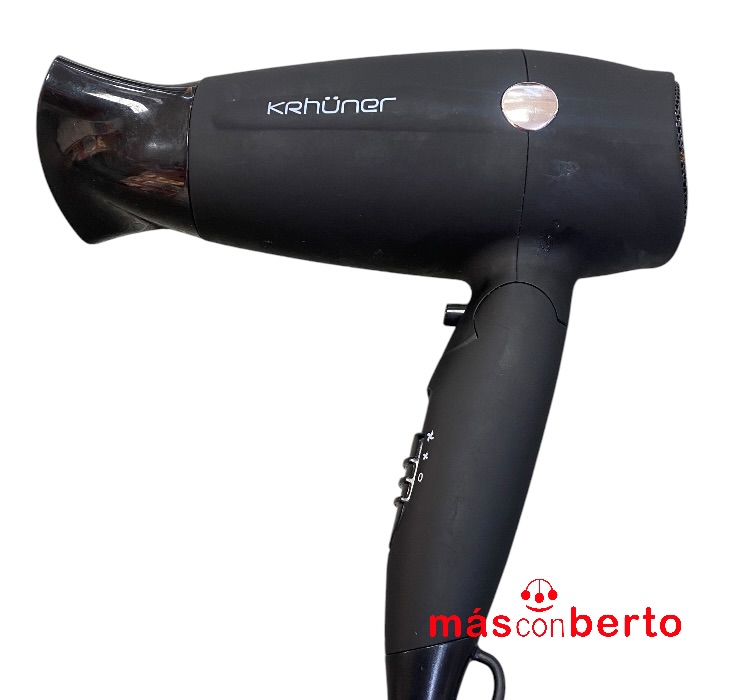 Secador de pelo Krhüner Negro 