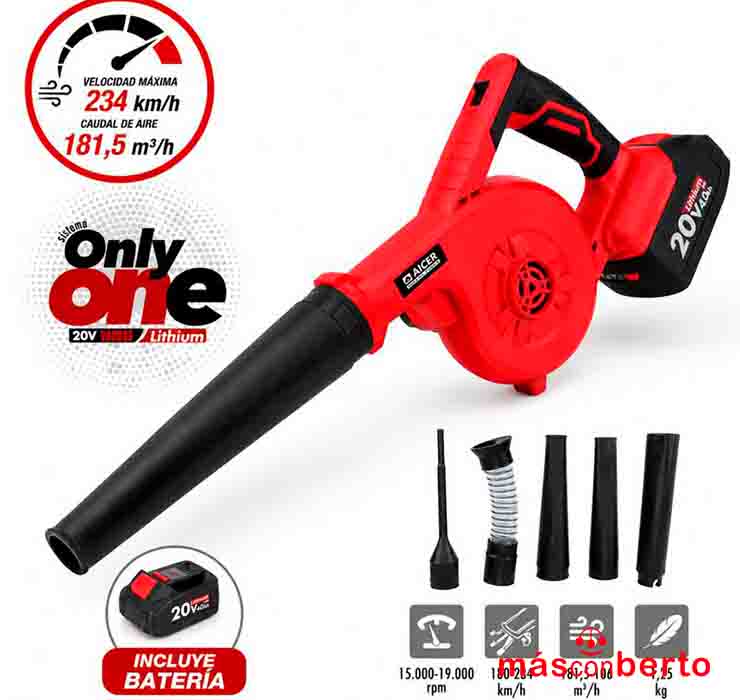 Soplador 20V (1X 4.0AH) AC1849