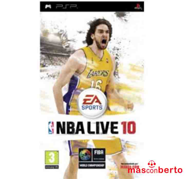 Juego PSP NBA Live 10
