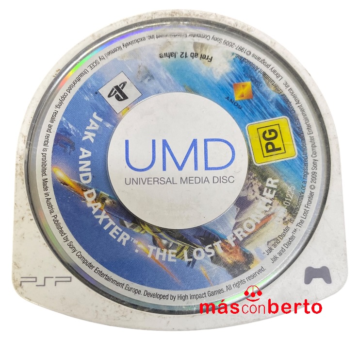 Juego PSP Jak and Daxter...