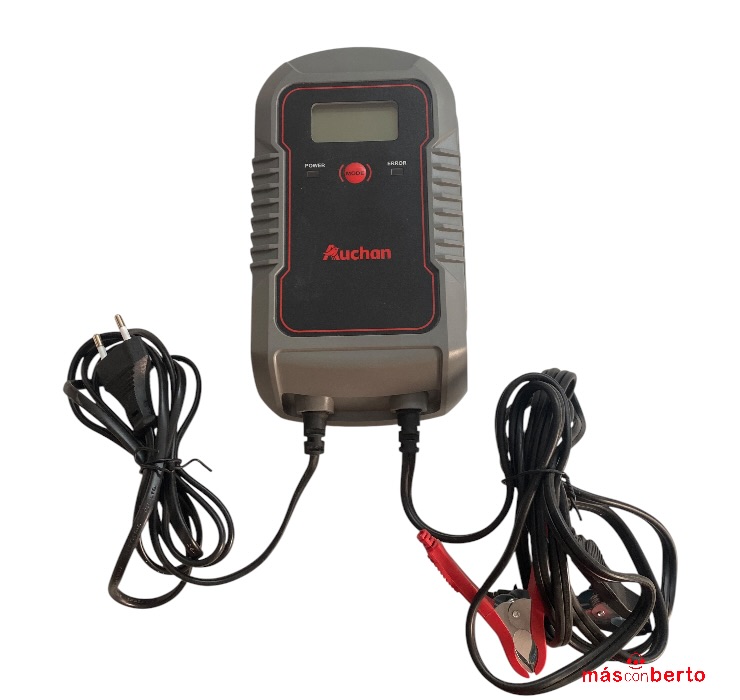 Cargador batería Auchan 12v 8A