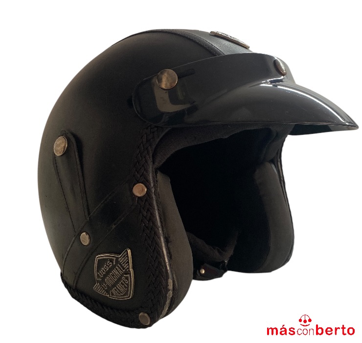 Casco Jet Boss OH T-M Negro 