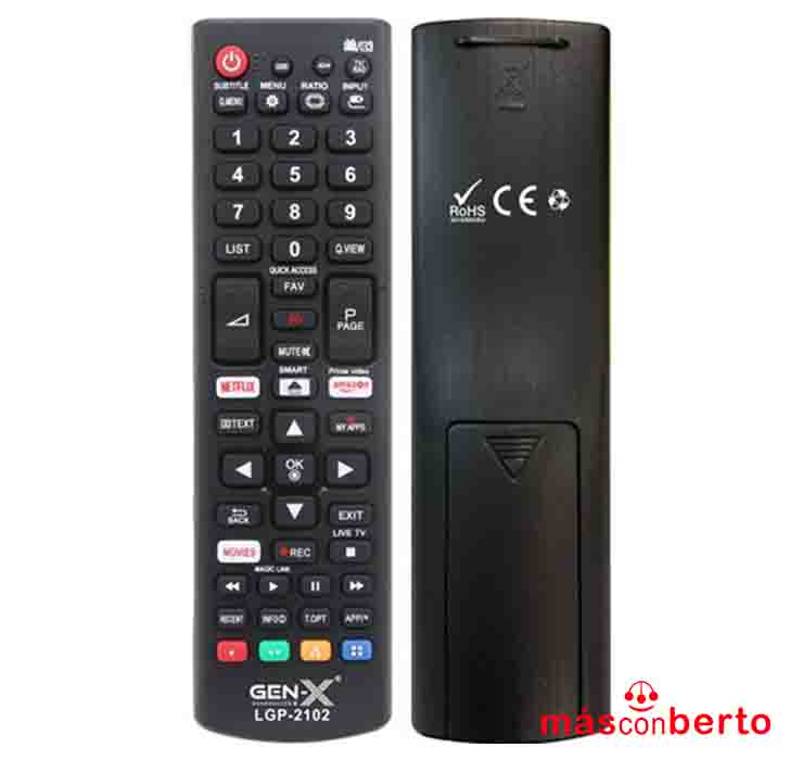 Mando universal LG LGG-2102