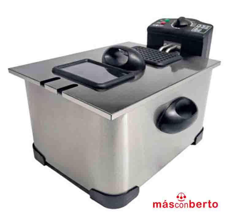 Freidora 5L Inox 2000W MV0671