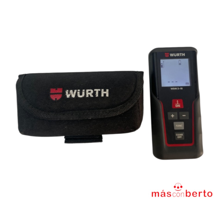 Medidor Láser Würth WDM 2-18
