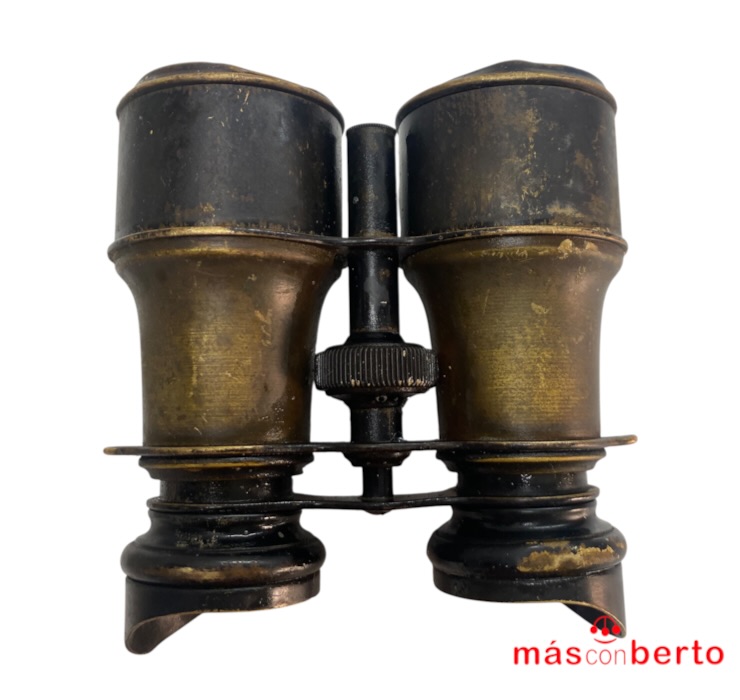 Prismaticos vintage latón 