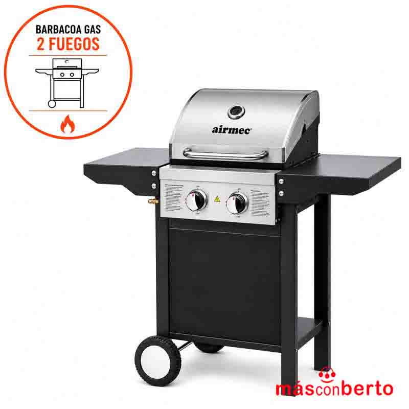 Barbacoa Gas Dos Fuegos...
