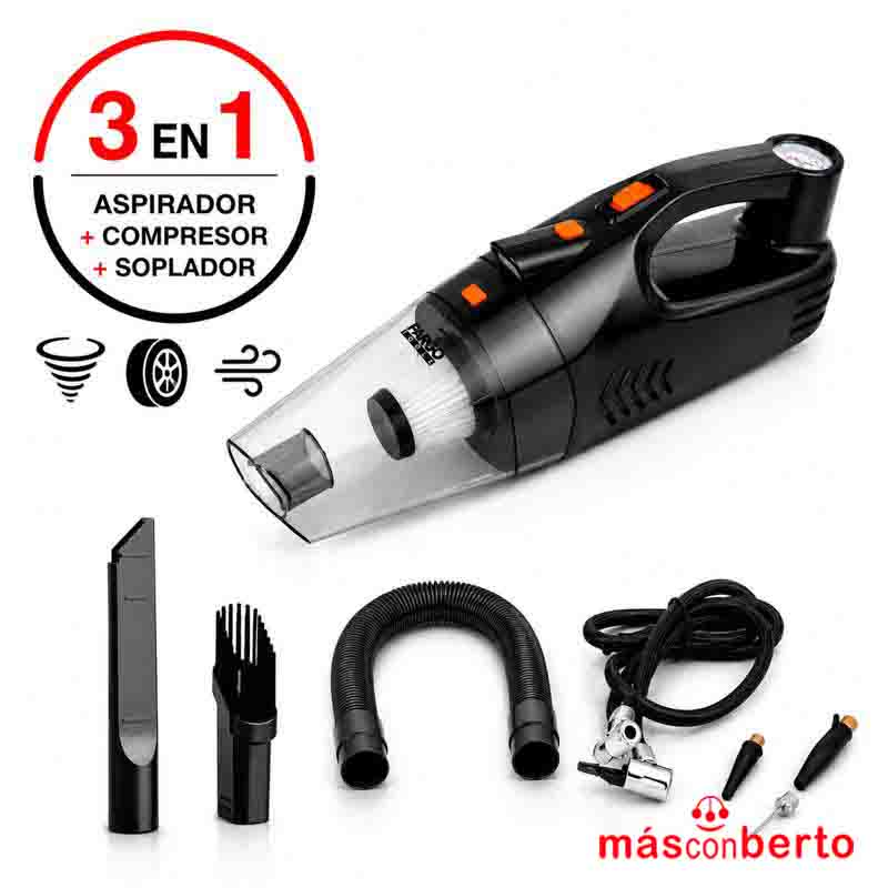 Aspiradora 3 en 1 con...