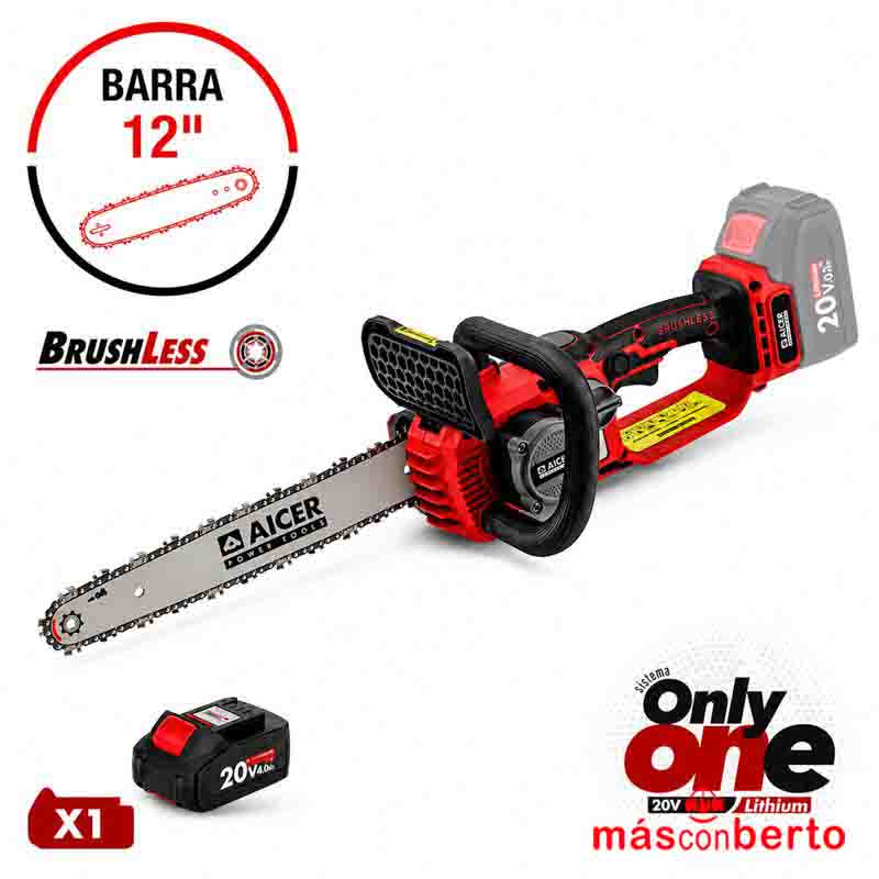 Motosierra Sin Carbones 20V...
