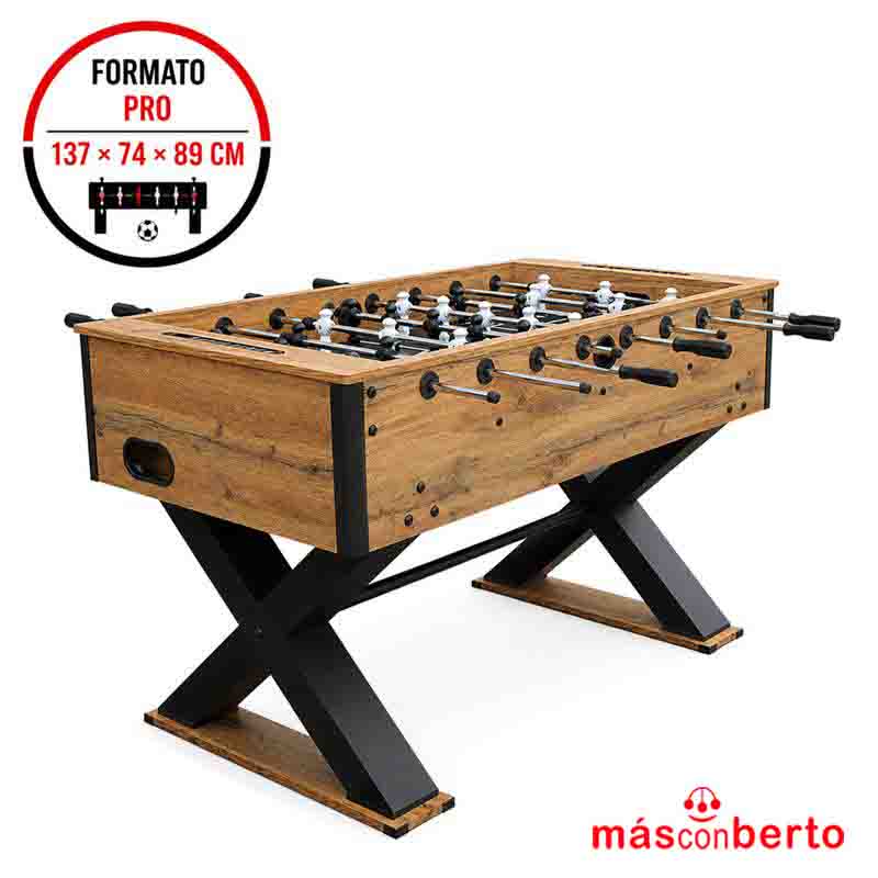 Mesa Futbolín Pro Madera...