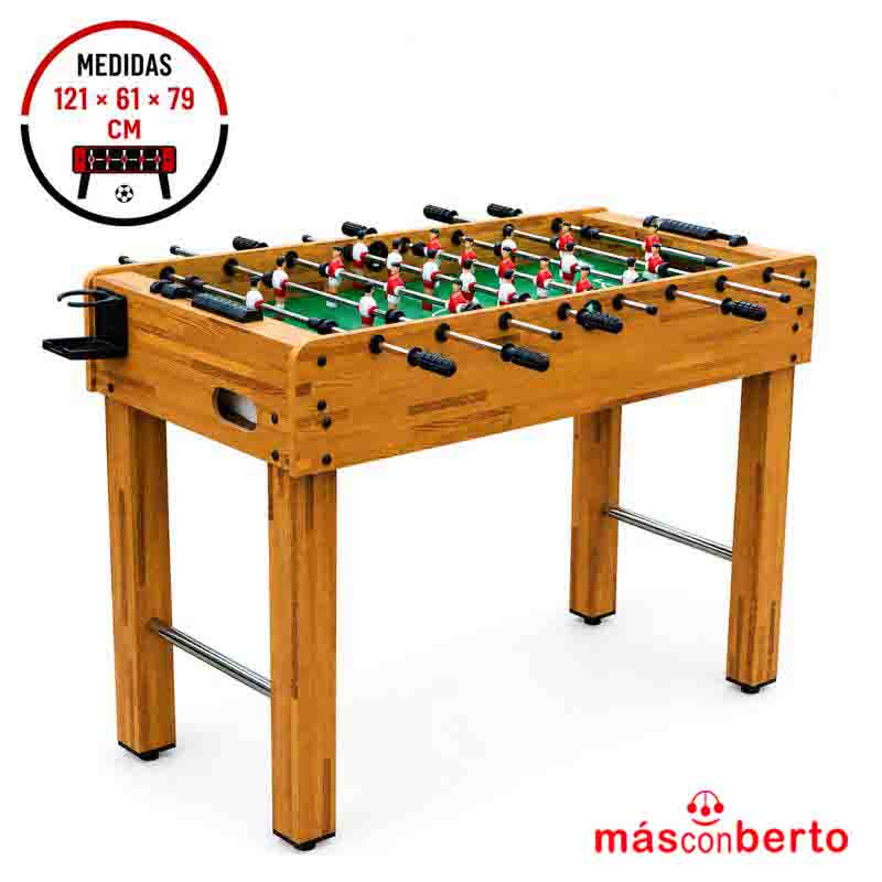 Mesa Futbolín Madera...