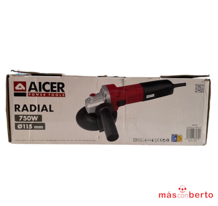 Amoladora 115mm Aicer...