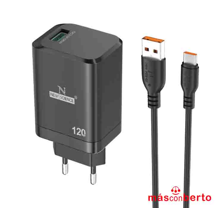 Cargador completo Tipo C...