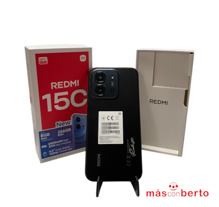 Móvil Xiaomi Redmi 15C...